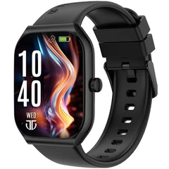 Titan Smart 3 Premium Metal Smartwatch with 4.97 cm (1.96 inch) Super AMOLED Display, BT Calling, 100+ Sports Modes, Alexa Built-in, IP68 Water Resistance & NitroFast Charging, Black