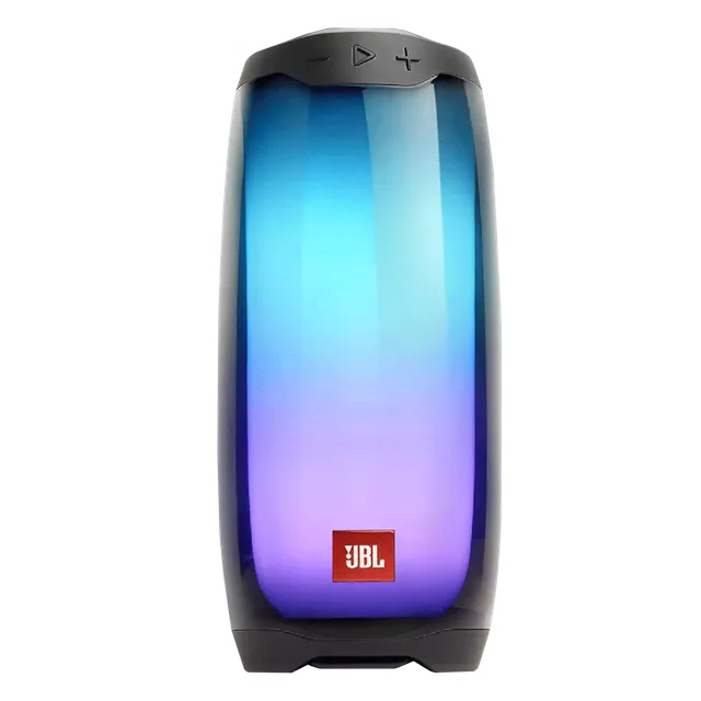 JBL Pulse 4 20W Portable Bluetooth Speaker (IPX7 Waterproof, Stereo Sound, Mono Channel, Black)