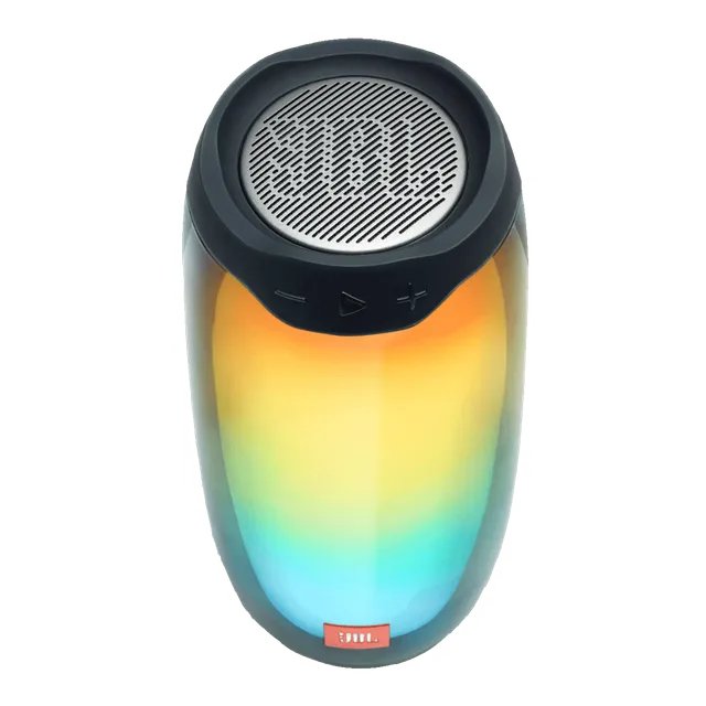 JBL Pulse 4 20W Portable Bluetooth Speaker (IPX7 Waterproof, Stereo Sound, Mono Channel, Black)