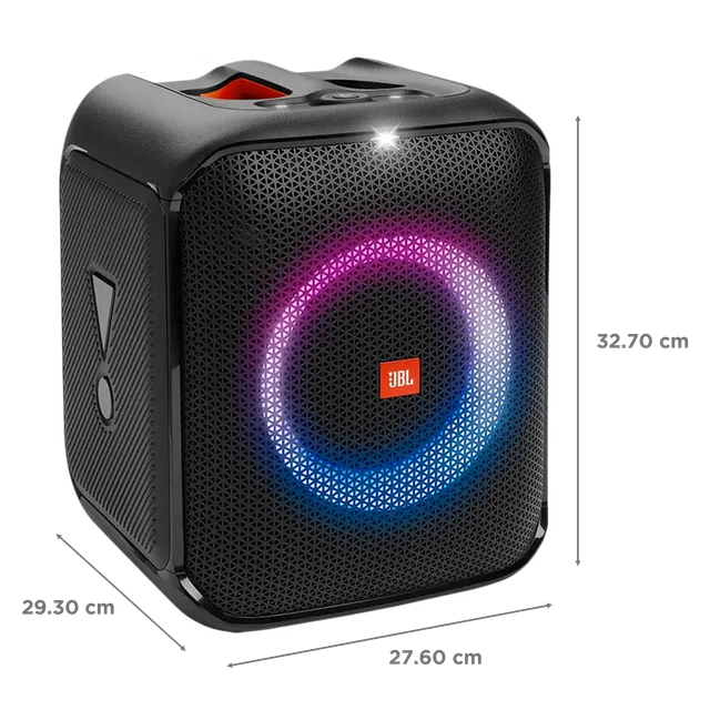 JBL PartyBox Encore Essential 100W Bluetooth Party Speaker (IPX4 Splashproof, 2.1 Channel, Black)