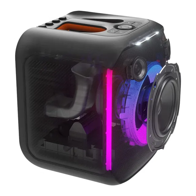JBL PartyBox Encore Essential 100W Bluetooth Party Speaker (IPX4 Splashproof, 2.1 Channel, Black)