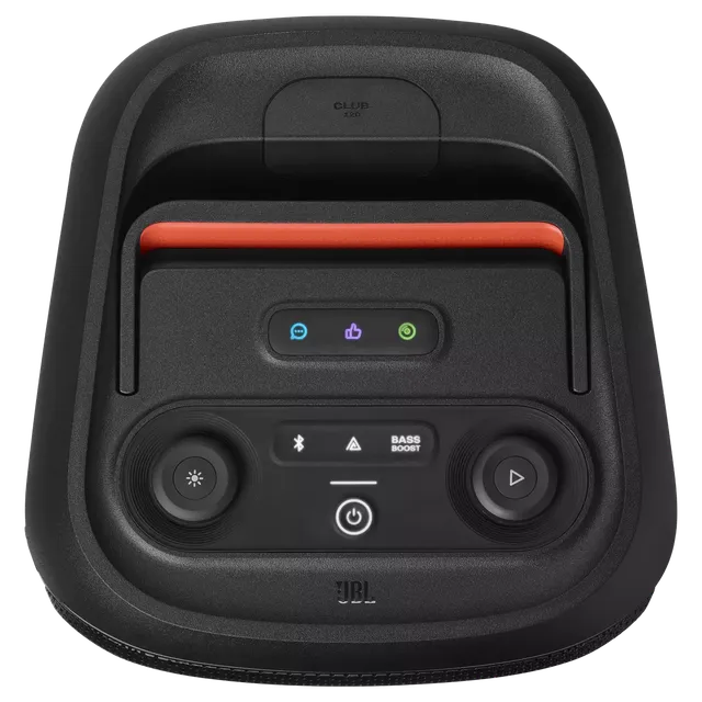 JBL PartyBox Club 120 160W Bluetooth Party Speaker with Mic (AI Sound Boost, Stereo Channel, Black)