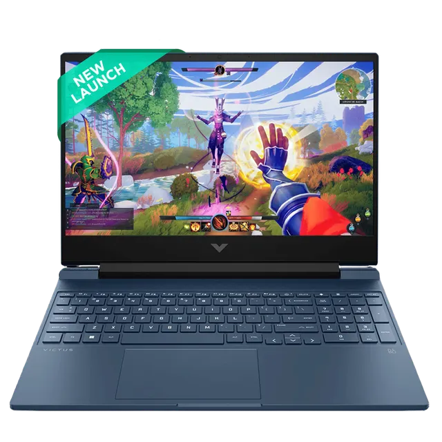 HP Victus 15-fb3025AX AMD Ryzen 9 Gaming Laptop (16GB, 1TB SSD, Windows 11 Home, 8GB Graphics, 15.6 inch 144 Hz Full HD IPS Display, NVIDIA GeForce RTX 4060, MS Ofice Home 2024, Performance Blue, 2.29 KG)