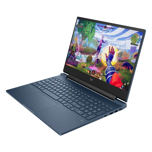 HP Victus 15-fb3025AX AMD Ryzen 9 Gaming Laptop (16GB, 1TB SSD, Windows 11 Home, 8GB Graphics, 15.6 inch 144 Hz Full HD IPS Display, NVIDIA GeForce RTX 4060, MS Ofice Home 2024, Performance Blue, 2.29 KG)