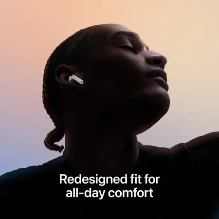 Apple AirPods 4 with Active Noise Cancellation, Adaptive Audio and Transparency mode, Voice Isolation, Hey Siri and Siri Interactions, Up to 5 hours of listening time on a single charge, True Wireless Earbuds