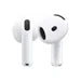 Apple AirPods 4 with Active Noise Cancellation, Adaptive Audio and Transparency mode, Voice Isolation, Hey Siri and Siri Interactions, Up to 5 hours of listening time on a single charge, True Wireless Earbuds